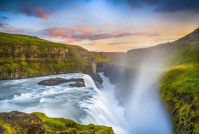 Gullfoss waterfall
