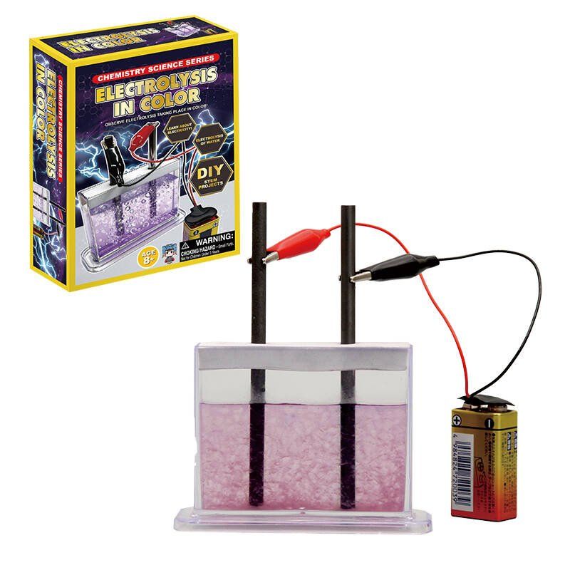 Electrolysis in Color Chemistry Kit