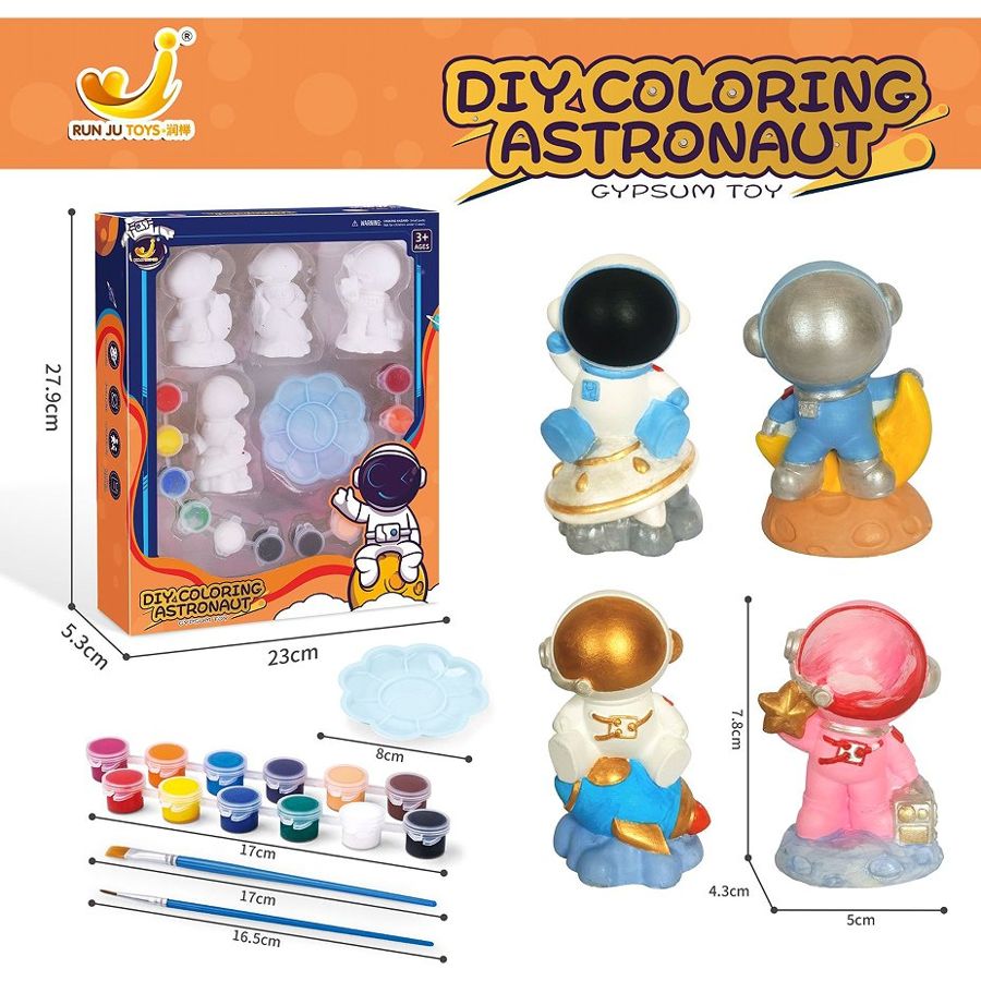 Paint-Your-Own Astronaut Figures