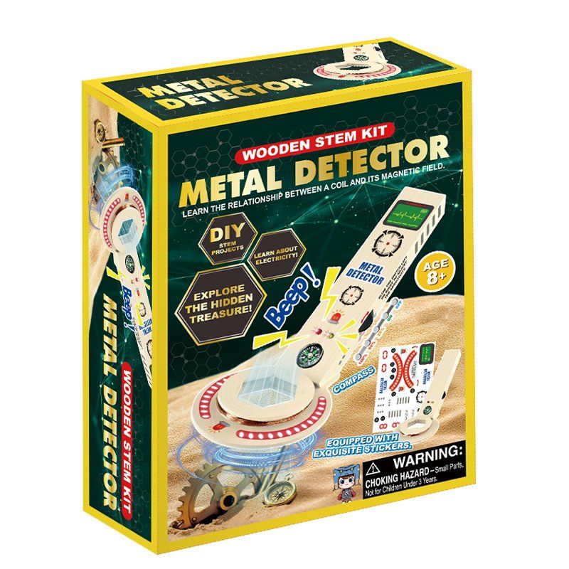 Wooden Metal Detector STEM Kit